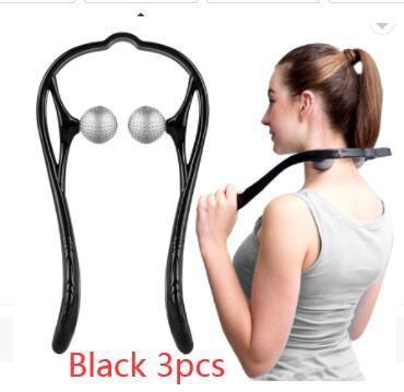 Swan design neck shoulder massager with 3D floating-point pressure system