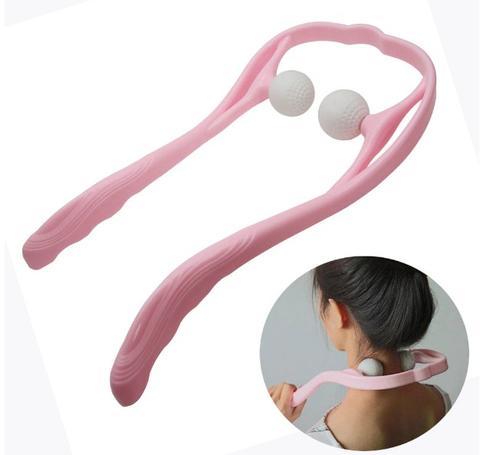 Swan design neck shoulder massager with 3D floating-point pressure system