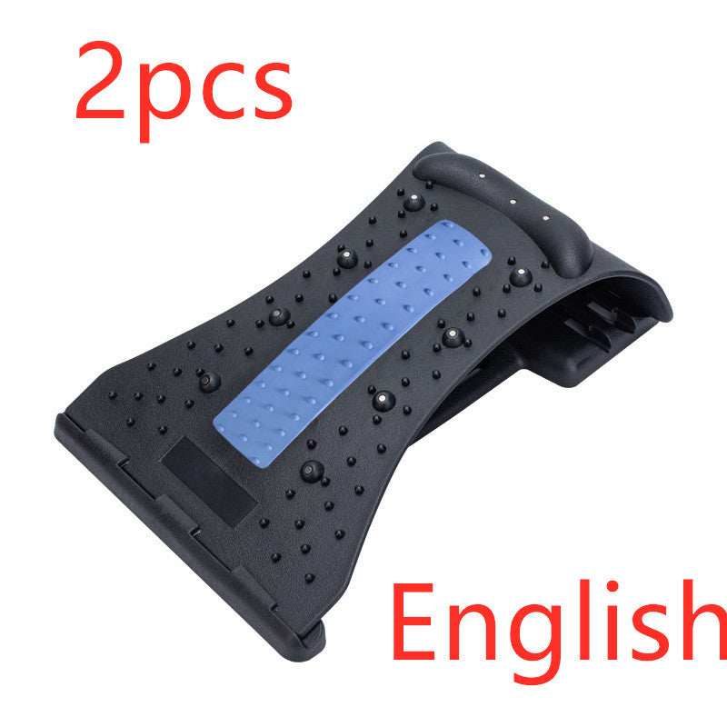 Ergonomic cervical comfort stretcher with 60 pressure points for neck relaxation