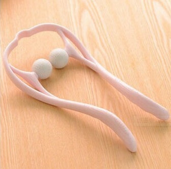 Swan design neck shoulder massager with 3D floating-point pressure system