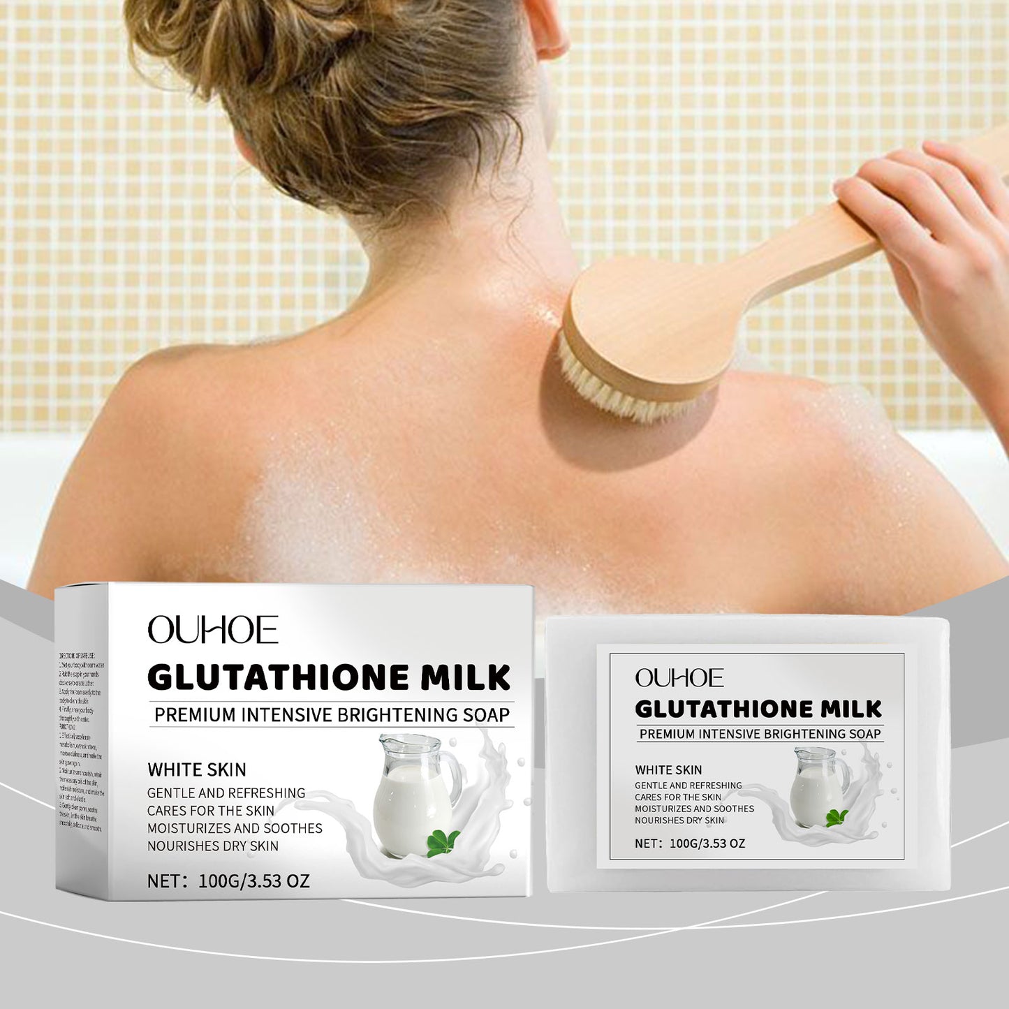 Milk Bath Soap for gentle body cleansing and moisturizing care