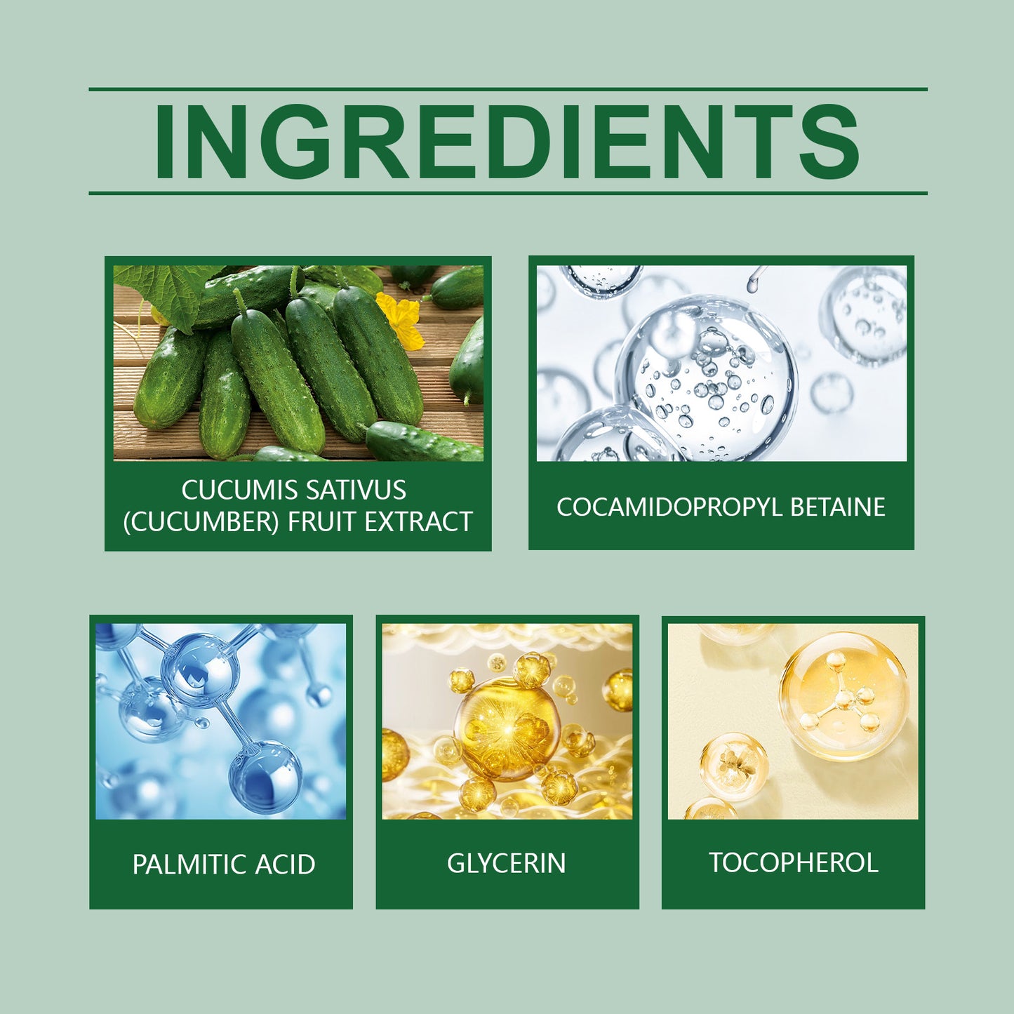 Cucumber Cleansing Soap bar for refreshing face and body care