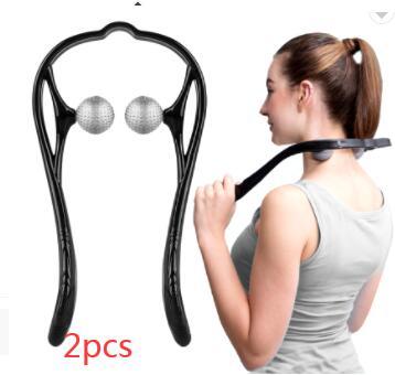 Swan design neck shoulder massager with 3D floating-point pressure system