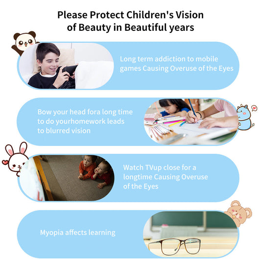 Kids Eye Relaxer – foldable eye massager with heat and Bluetooth for children