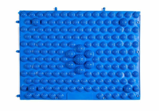Textured foot massage cushion with pressure points for daily wellness