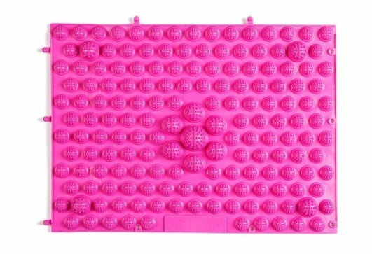 Textured foot massage cushion with pressure points for daily wellness