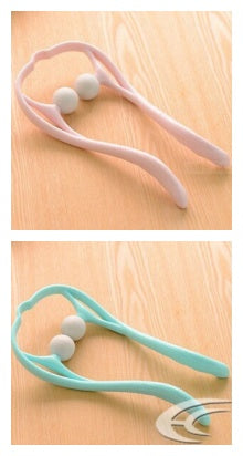 Swan design neck shoulder massager with 3D floating-point pressure system