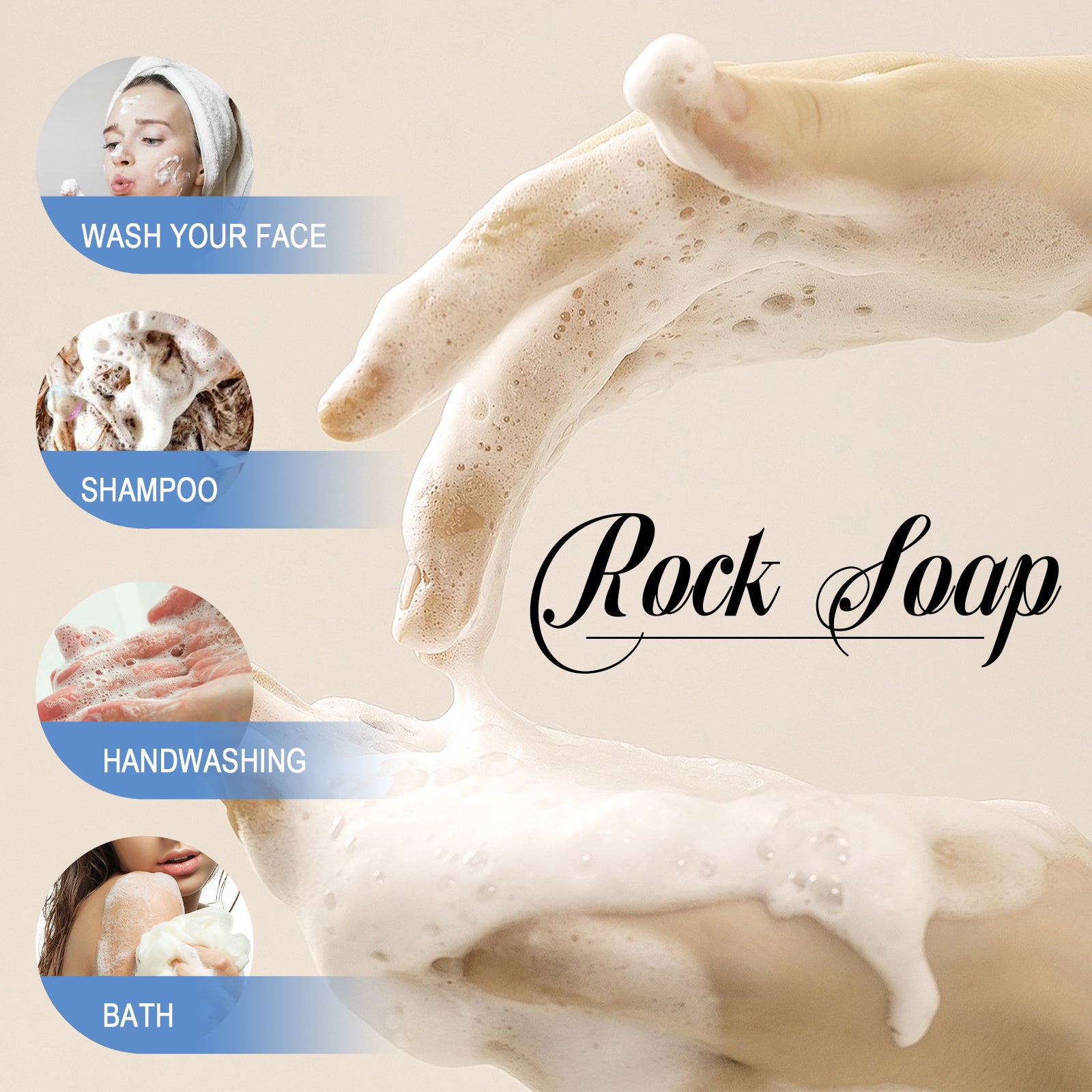 Rose Moisturizing Body Beauty Soap for gentle cleansing and moisturizing
