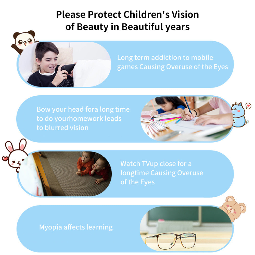Kids eye relaxer with Bluetooth and gentle heat technology, Smart foldable kids eye relaxer for screen time relief, Portable kids eye relaxer with air compression and vibration