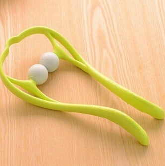 Swan design neck shoulder massager with 3D floating-point pressure system
