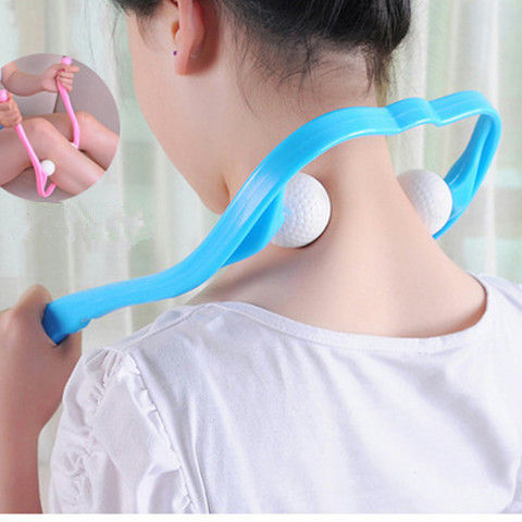 Swan design neck shoulder massager with 3D floating-point pressure system