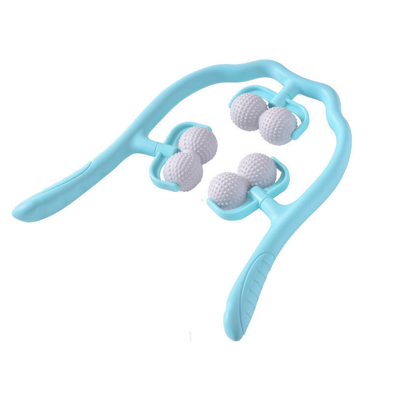 Circular massage roller for wrists and neck self-care wellness