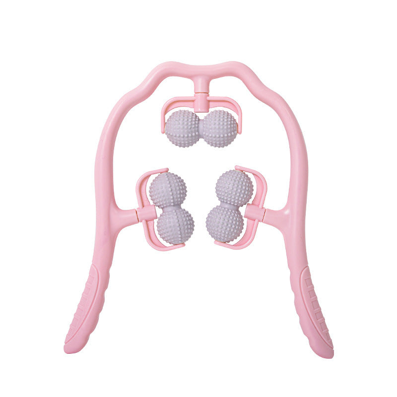 Circular massage roller for wrists and neck self-care wellness