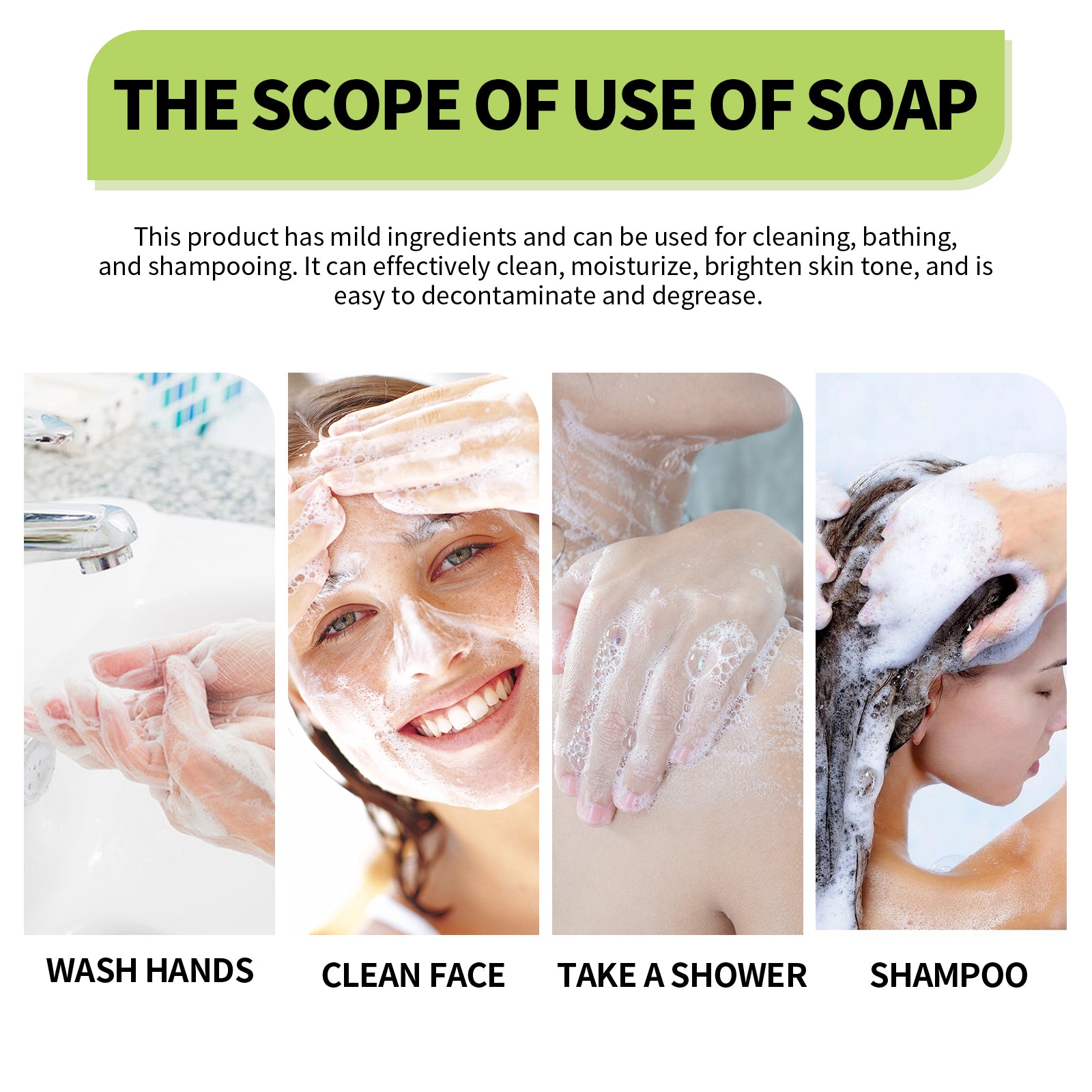 Citronella Bath Soap with natural oils for gentle cleansing care