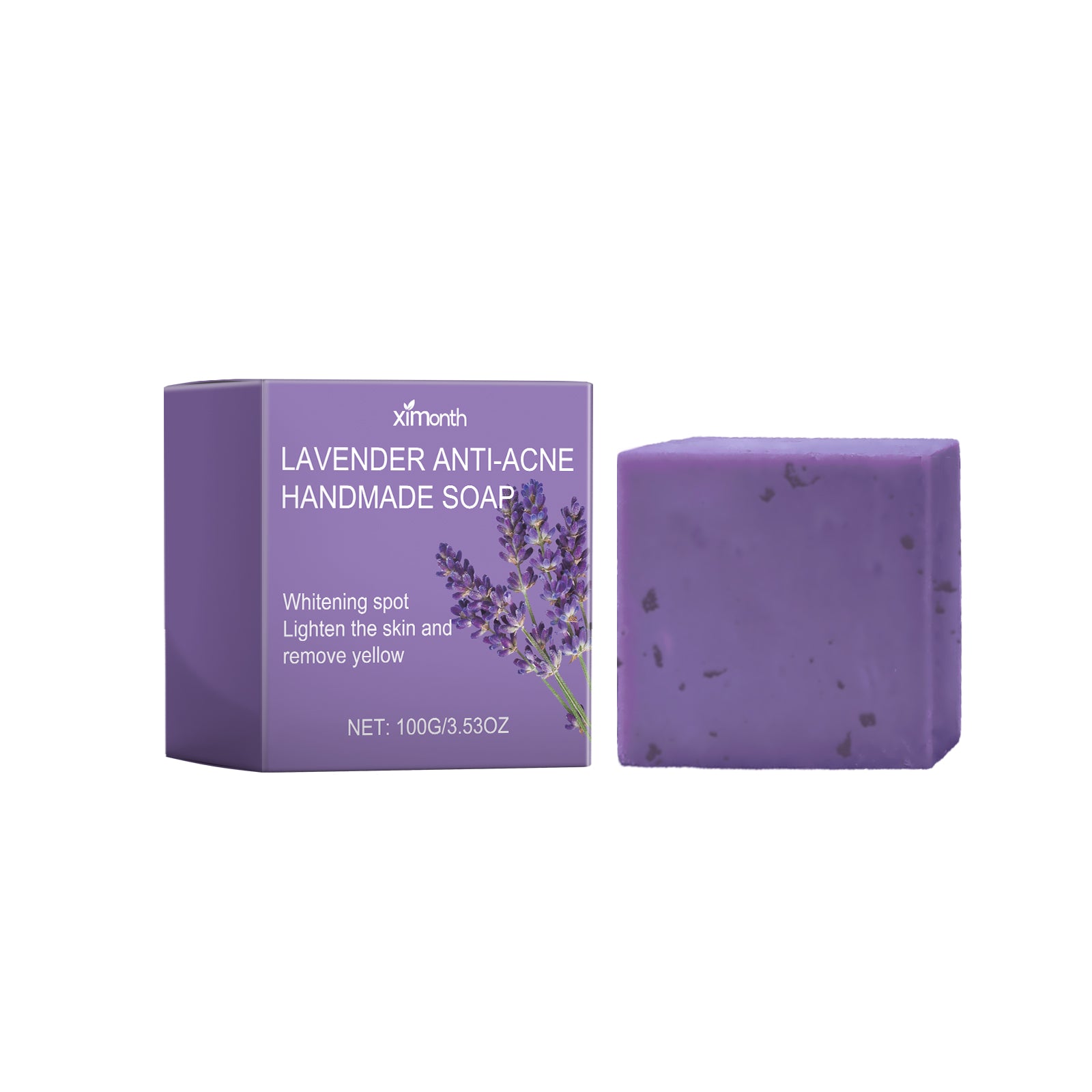 Lavender Oil Control Acne-Cleansing Soap for natural facial care