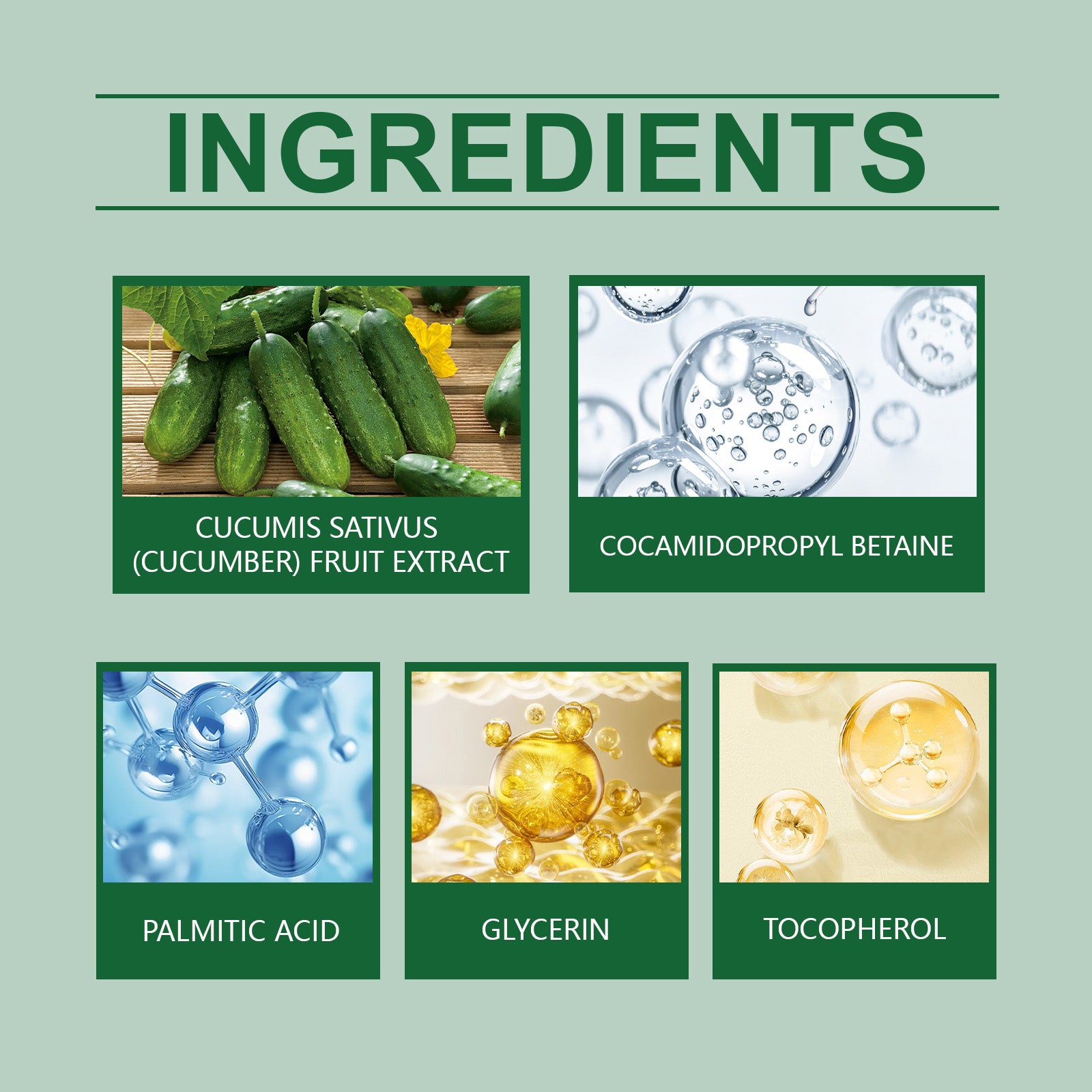 Cucumber Cleansing Soap bar for refreshing face and body care