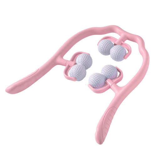 Circular massage roller for wrists and neck self-care wellness