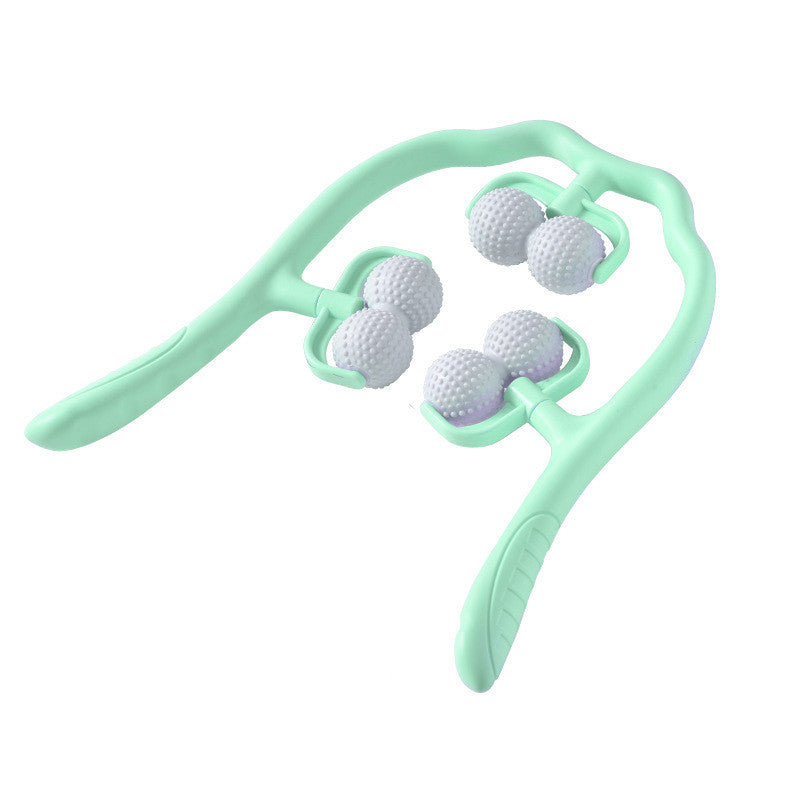 Circular massage roller for wrists and neck self-care wellness