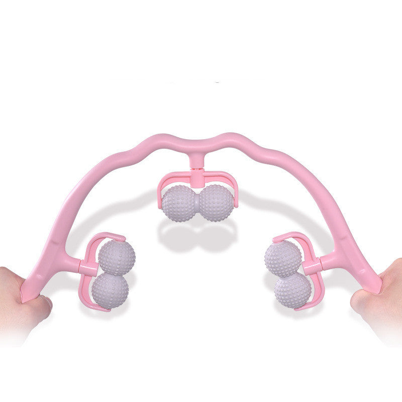 Circular massage roller for wrists and neck self-care wellness
